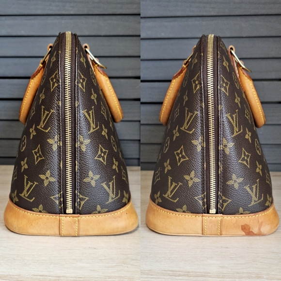 Authentic LOUIS VUITTON Monogram Alma PM Handbag - Picture 4 of 11